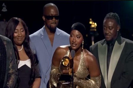 [VIDEO] Tems' Emotional Grammy Speech: "This One's for My Mom"