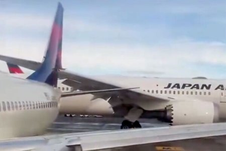 No Injuries Reported as Delta and Japan Airlines Planes Collide in Seattle