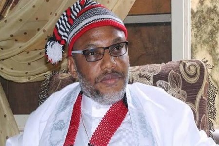 [VIDEO] Kanu Claims Justice Nyako’s Verdict Influenced by Corruption Allegations Against Her Family