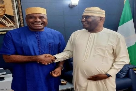 Kenneth Okonkwo Meets Atiku Abubakar After Leaving Labour Party