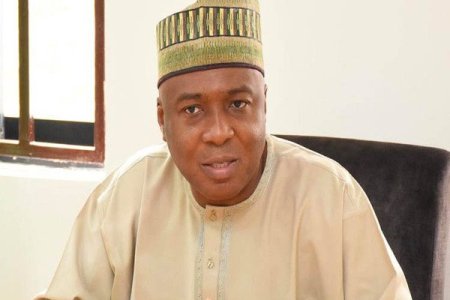 Saraki Weighs in on Akpabio-Akpoti-Uduaghan Sexual Harassment Allegations