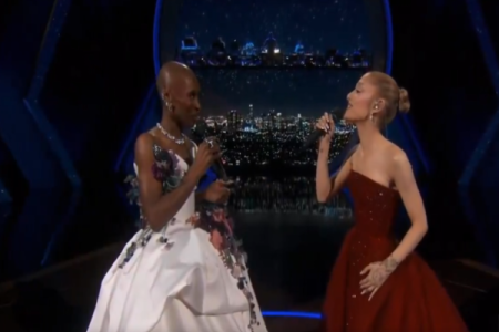 [VIDEO] Ariana Grande and Cynthia Erivo’s Oscars Performance Steals the Show