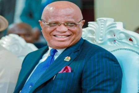 No Permanent Friends or Enemies, Interest Wins as Akwa Ibom's Governor Umo Eno Hints at Defection to APC