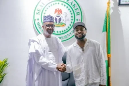 Davido, Cubana Chief Priest Take Afrobeats Conversation to Speaker Abbas' Office