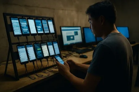 Many Phones, No freedom: Trafficked Workers Forced into Cyber Scams in Laos