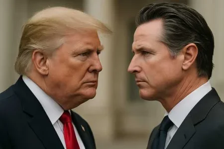 Federal vs. State: Trump, Newsom Clash Over National Guard Deployment in LA