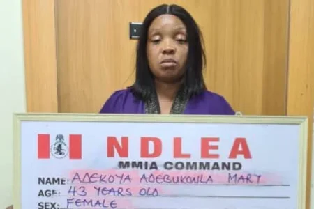 Baggage Betrayal: NDLEA Arrests Woman Headed for Fibroid Surgery with Cocaine
