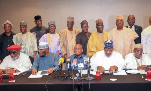 Atiku, David Mark Urge PDP Members to Join Coalition: Citing Party's Decline for 2027 Challenge.