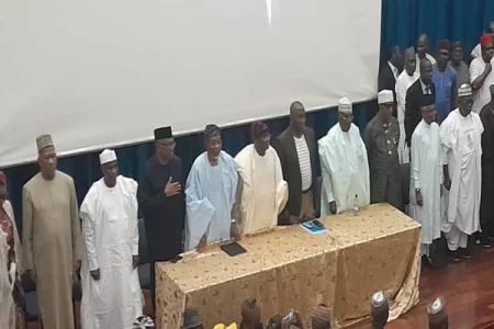 Opposition Realignment Begins: Atiku, Obi, El-Rufai Attend ADC Coalition Unveiling in Abuja
