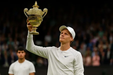 Sinner Beats Alcaraz to Win Maiden Wimbledon Title