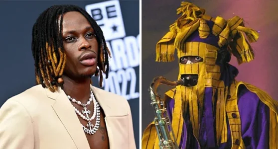 Lagbaja Makes Rare Appearance at Fireboy's Toronto Concert, Thrills Fans with Performance