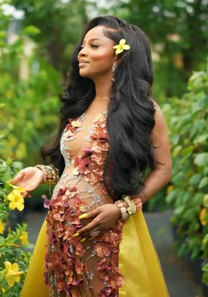 Toke Makinwa Welcomes Baby Girl