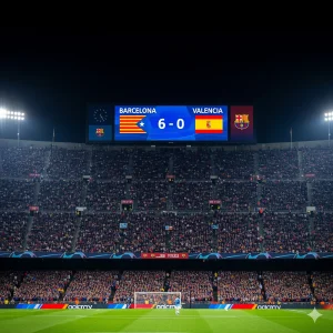 Barcelona Send Title Message with 6-0 Demolition of Valencia