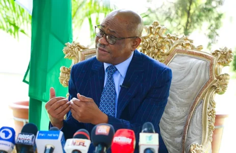 Wike talking.webp Wike talking.webp