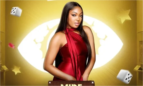 [VIDEO] BBNaija 10: Mide Breaks Down as Bright and Thelma are Eliminated from the House