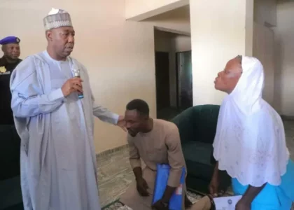 Governor Zulum Gifts House to Igbo Health Worker, Employs Son