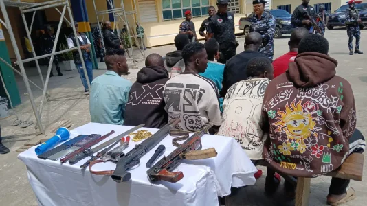 Police Parade Suspected Killers of Arise News Anchor, Guard