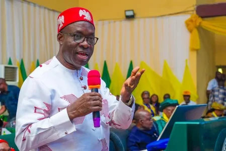 Soludo Declares Anambra Secure, Says Residents Can 'Sleep With Two Eyes Closed'