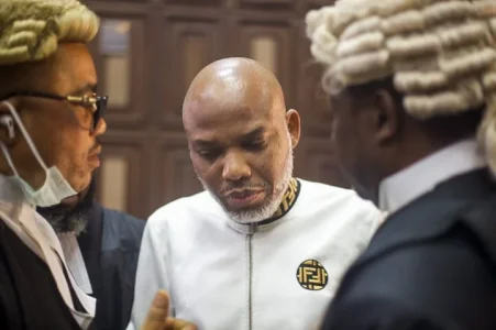 Nnamdi Kanu to Represent Himself as Lead Counsel Withdraws from Trial
