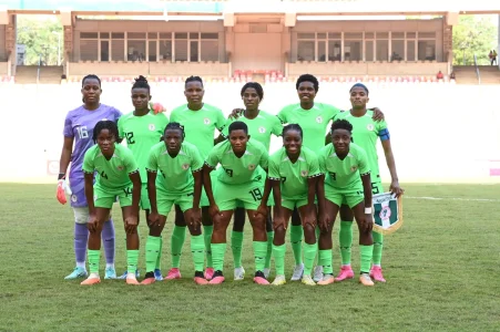Super Falcons "Pumped Up" for WAFCON Qualifier Against Benin Republic