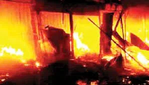 Gas Explosion Rocks Lagos Community, Sparks Major Fire in Orile-Iganmu