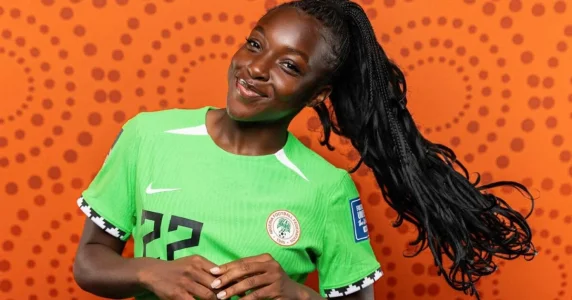 Super Falcons’ Michelle Alozie Named in Prestigious FIFPro World XI Shortlist