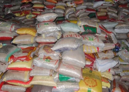 Lagosians Rejoice as 50kg Bag of Rice Crashes to ₦55,000