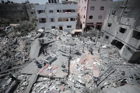 Gaza Officials: Over 100 Killed in Overnight Israeli Airstrikes