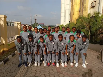 Flamingos Land in Abuja After World Cup Elimination by Italy
