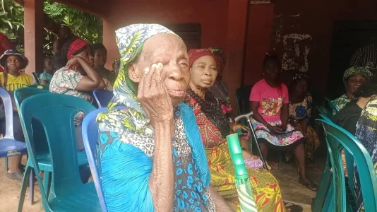 96-Year-Old Woman Weeps After Being Disenfranchised in Anambra Election