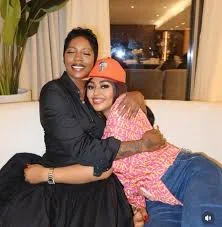 Regina Daniels Finds Solace with Tiwa Savage, Posts Cryptic Message