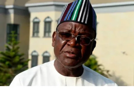 [VIDEO] Turaki, Makinde, Bala Mohammed Chase Ex-Gov Ortom from PDP Secretariat