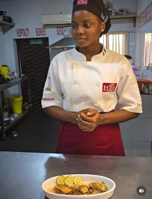 Chef Dammy Graduates with Professional Culinary Diploma After Scholarship Journey