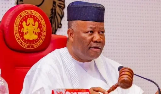 Senate President Akpabio Boasts Opposition Shrunk From 50 to Five, Reveals More Defections Loom