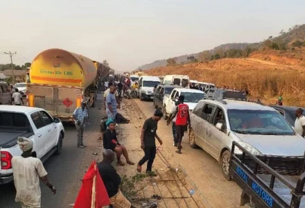 Christmas Travel Plans Derailed as Gridlock Paralyzes Lokoja-Abuja Road