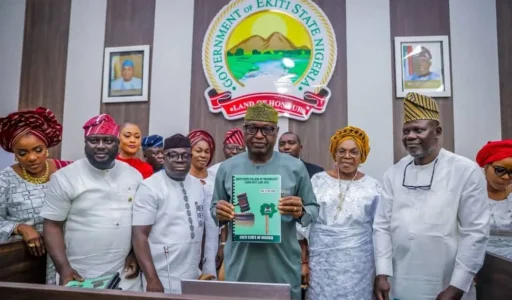 Ekiti Leads Nigeria, Becomes First State to Domesticate National Tax Act