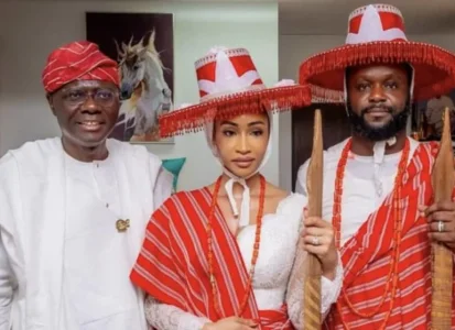 Seyi Tinubu, Wife Receive Second Chieftaincy Title in Lagos Within Days