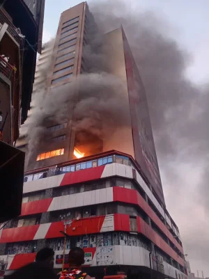 Two Bodies Recovered from Lagos Great Nigeria Insurance Building Fire