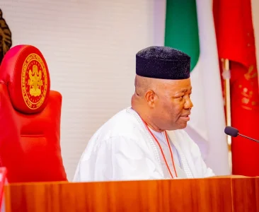 Senate President Akpabio Donates Fishing Boats to Akwa Ibom Women, Seeks Political Support