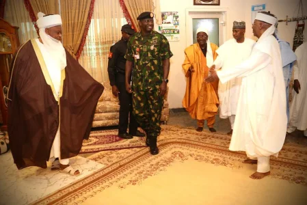 Army Chief Meets Sultan of Sokoto to Reaffirm Stability Pledge After US Airstrikes