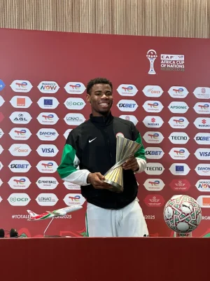 Super Eagles Star Onyedika Vows to Gift Chukwueze After Brace Against Uganda