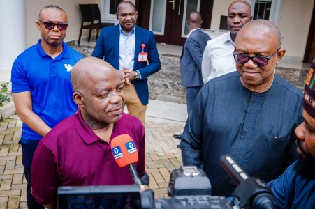 Abia Governor Otti Confirms Peter Obi Informed Him of LP Exit, Says He Will Stay