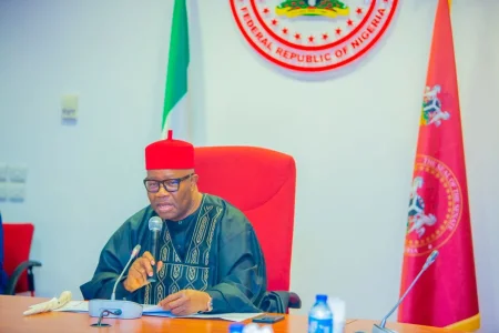 Akpabio Withdraws Defamation Suit Against Natasha Akpoti-Uduaghan, Drops All Legal Cases