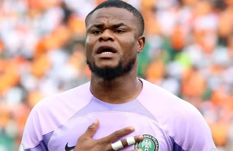 Stanley Nwabali Reacts to Super Eagles’ Penalty Shootout Victory Over Egypt for AFCON Bronze