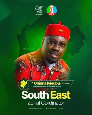 Obi Cubana Allegedly Appointed Southeast Coordinator for Seyi Tinubu's "City Boy" Movement