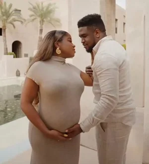 Fashion Designer Veekee James Announces Pregnancy with Husband Femi Atere
