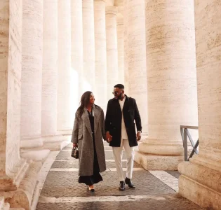 Ebuka and Cynthia Obi-Uchendu Celebrate 10th Anniversary with Re-Proposal in Rome