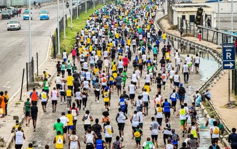 Lagos Government Speaks on Ambulance Hitting Athlete During City Marathon