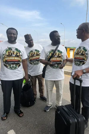 [PHOTO] Peter Obi Spotted in 'Village Boy Movement' T-Shirt, Igniting Social Media Frenzy