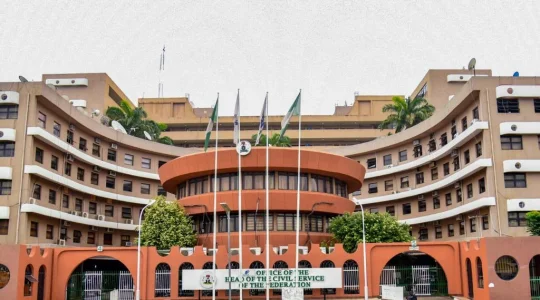 Fire Razes Section of Federal Head of Service Building in Abuja